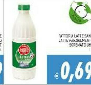 Pim Supermercati Latte parzialmente scremato offerta