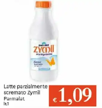 IperFamila Parmalat Zymil Latte parzialmente scremato 1lt offerta