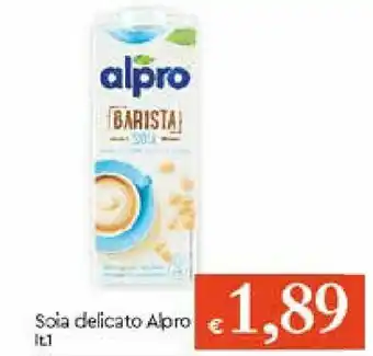 IperFamila Alpro Soia delicato 1lt offerta