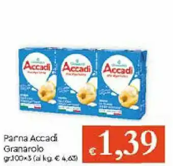 IperFamila Granarolo Parna Accadi 100g x 3 offerta
