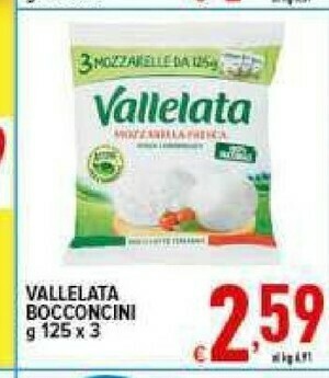 Iper Triscount Mozzarella offerta