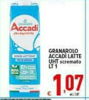 Iper Triscount Latte granarolo offerta