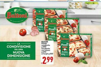 Iper Triscount Pizza buitoni offerta