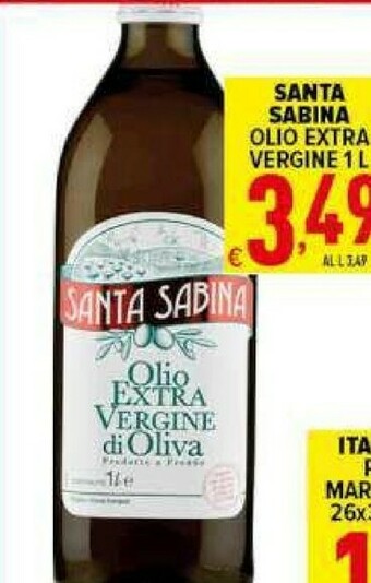 Iper Triscount Olio extravergine di oliva offerta