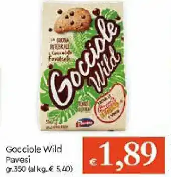 IperFamila Pavesi Gocciole Wild 350g offerta
