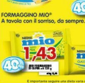 MA Supermercati Formaggini offerta