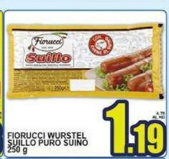 Sacoph Wurstel offerta