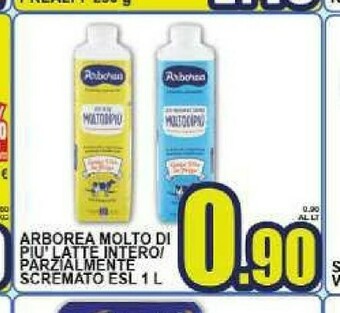 Sacoph Latte parzialmente scremato offerta