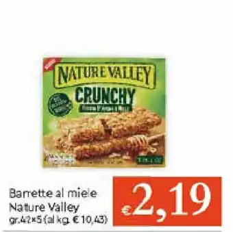 IperFamila Nature Valley Barrette al miele 42gr x 5 offerta
