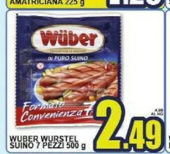 Sacoph Wurstel offerta