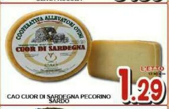 Sacoph Pecorino offerta