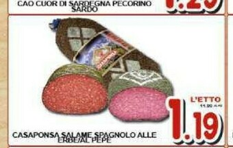 Sacoph Pecorino offerta