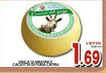 Sacoph Caciotta offerta