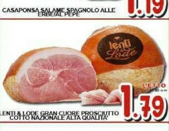 Sacoph Prosciutto cotto offerta