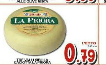 Sacoph Caciotta offerta