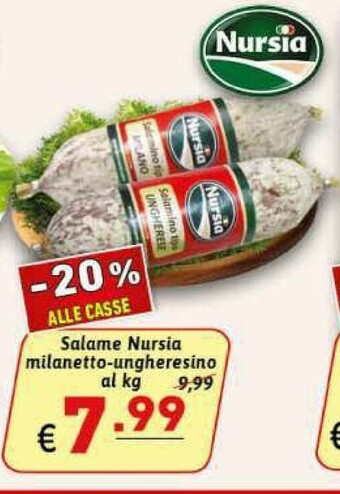 Ipercarni Salame offerta