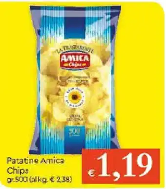 IperFamila Amica Chips Patatine 500gr offerta