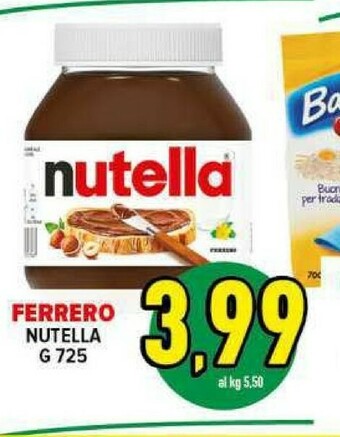 Iper Triscount Nutella offerta