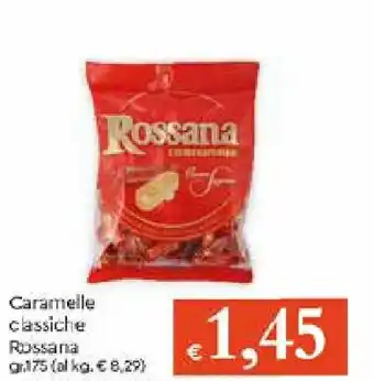 IperFamila Rossana Caramelle classiche 175g offerta