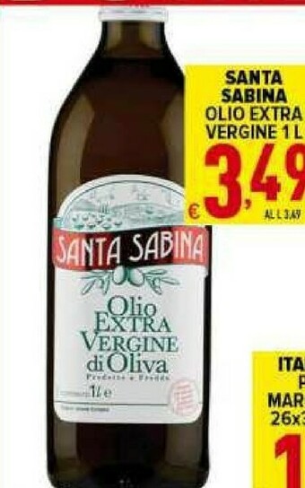 Iper Triscount Olio extravergine di oliva offerta