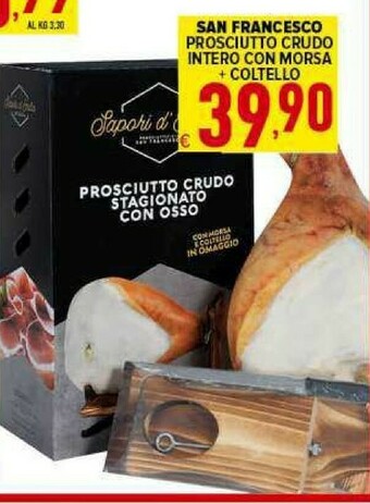 Iper Triscount Prosciutto crudo offerta