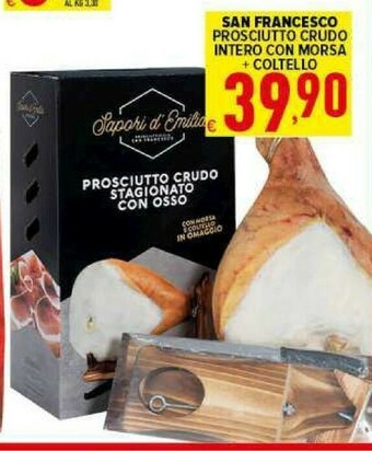 Iper Triscount Prosciutto crudo offerta