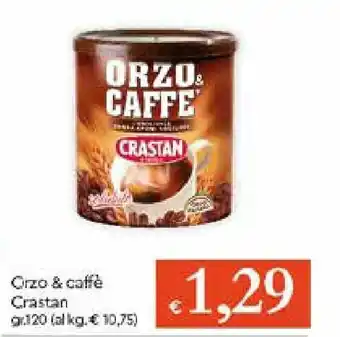 IperFamila Crastan Orzo & Caffè 120gr offerta
