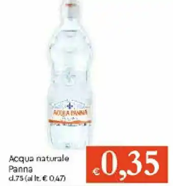 IperFamila Panna Acqua naturale 75cl offerta