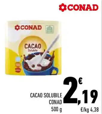 Conad Cacao solubile CONAD offerta