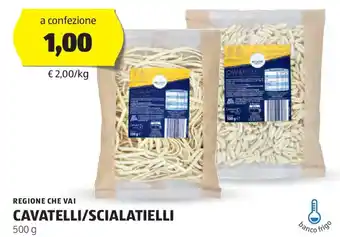 ALDI Regione che vai cavatelli/scialatielli offerta