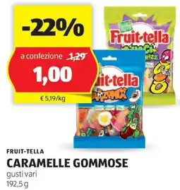 ALDI Fruit-tella caramelle gommose offerta