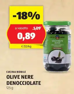 ALDI Cucina nobile olive nere denocciolate offerta