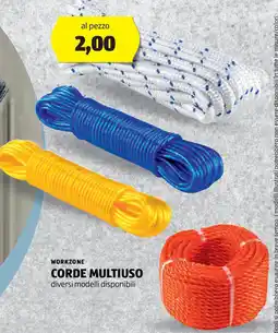 ALDI Workzone corde multiuso offerta