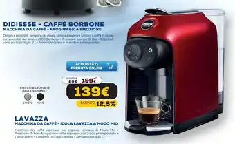 Euronics Lavazza Macchina da Caffè - Idola Lavazza A Modo Mio offerta