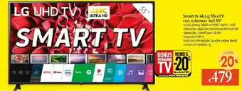 Galassia LG Smart 4k 55un711 con schermo led 55" offerta