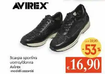 Galassia Avirex Scarpa sportiva uomo/donna offerta