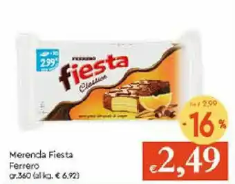 Galassia Ferrero Merenda Fiesta 360gr. offerta