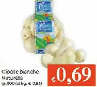 Galassia Cipolle bianche Naturella 800gr offerta