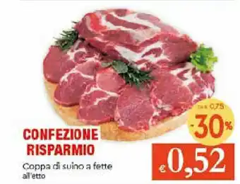 Galassia Coppa di suino a fette offerta