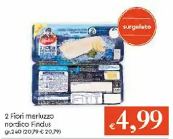 Galassia Findus 2 Fiori merluzzo nordico 240gr offerta