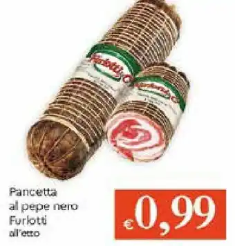 Galassia Furlotti Pancetta al pepe nero offerta