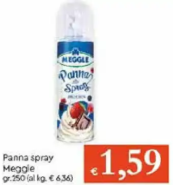 Galassia Meggle Panna spray 250gr offerta