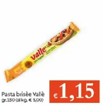 Galassia Valle' Pasta brisèe 230gr offerta