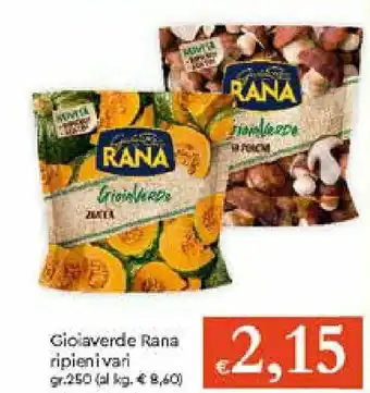 Rana Gioiaverde ripieni vari 250gr