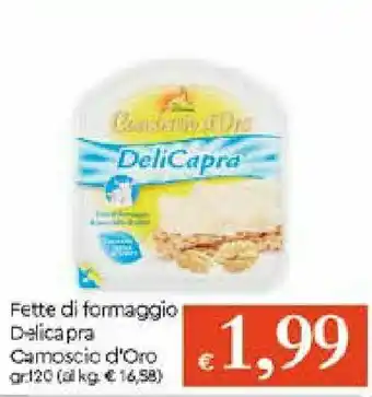 Camoscio d'Oro Fette di formaggio Delicapra 120gr