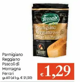 Galassia Ferrari Parmigiano Reggiano Pascoli di Montagna 60gr offerta
