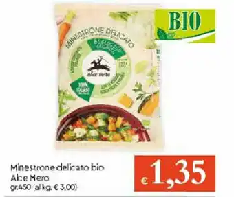 Galassia Alce Nero Minestrone delicato bio 450g offerta