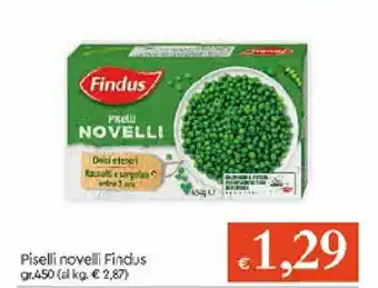 Galassia Findus Piselli Novelli 450gr offerta