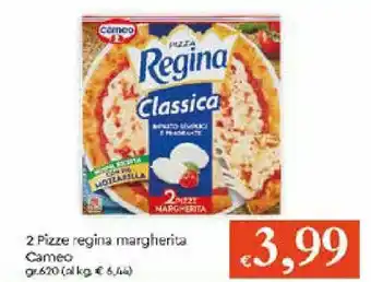 Galassia Cameo 2 Pizze regina margherita 620gr offerta