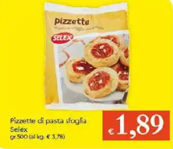 Galassia Selex Pizzette di pasta sfoglia 500gr offerta